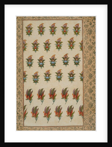 Textile design by Unknown