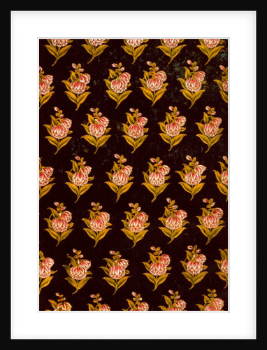 Folio 9 from a Book of Floral Designs for Textiles. India, 18th century by Anonymous