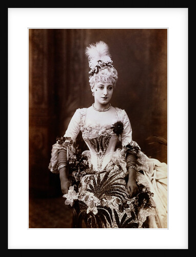 Kate Vaughan as Lady Teazle in The School for Scandal. England, late 19th century by Anonymous