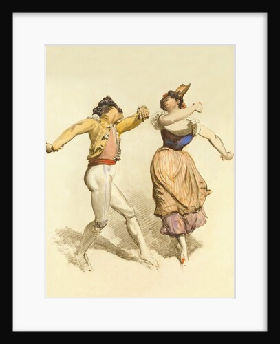 A Spanish Dance by Thomas Miles Richardson The Younger