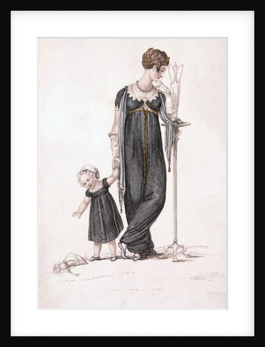 Mourning Dress. England, early 19th century by Unknown
