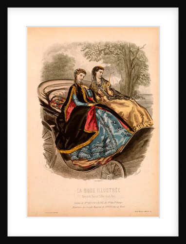 Day dresses. France, mid-19th century by Unknown