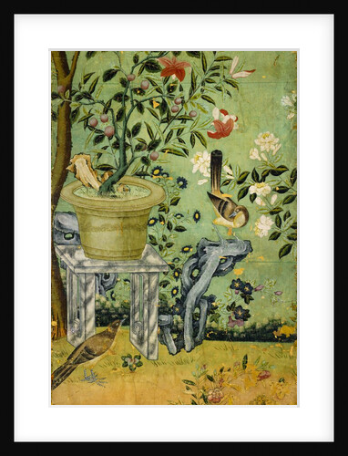 Wallpaper from a Brewery House in Watford. China, mid-18th century by Unknown