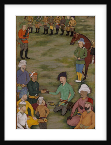 The Mughal Ambassador and the Shah of Persia by Unknown