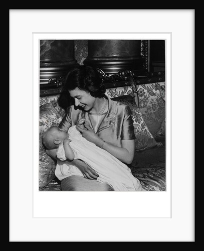 Queen Elizabeth II and Prince Edward by Cecil Beaton
