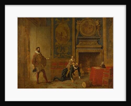 Henry IV, the Dauphin and the Spanish Ambassador by Jean-Auguste-Dominique Ingres