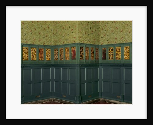 General view of The Green Dining Room by Anonymous