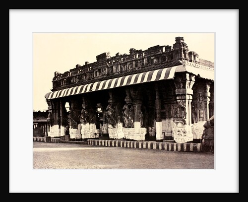 West front of the Puthu Mundapum by Captain Linnaeus Tripe