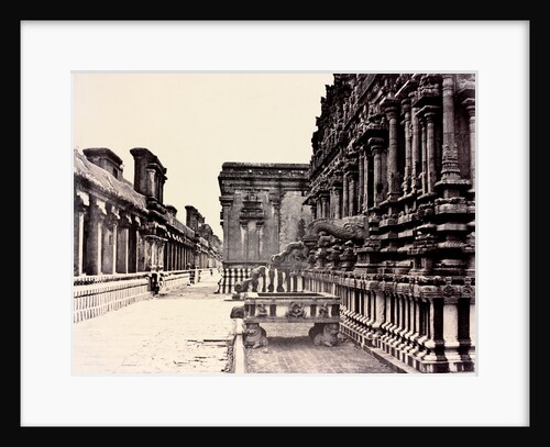 Sacred cistern and water spout belonging to the Subrahmanya Temple by Captain Linnaeus Tripe
