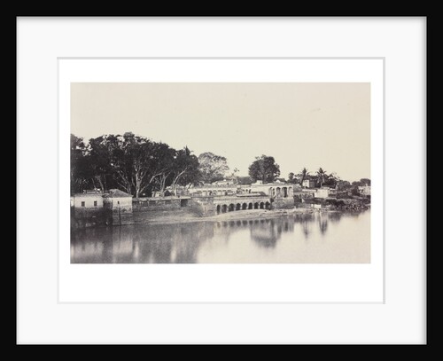 Ghats near the south end of the Bridge by Captain Linnaeus Tripe