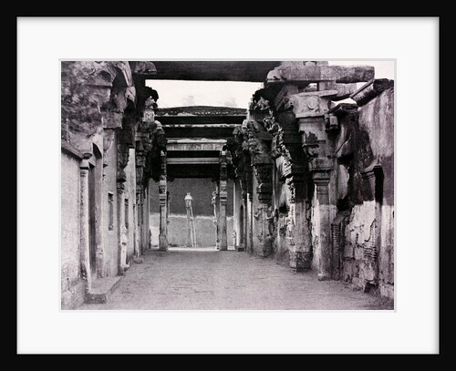 Entrance to the Steps, Leading up to the Pagoda on the Rock, Looking Towards the Street by Captain Linnaeus Tripe