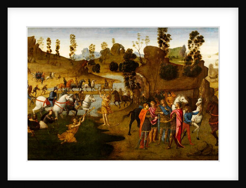 Julius Caesar and the Crossing of the Rubicon by Francesco Granacci