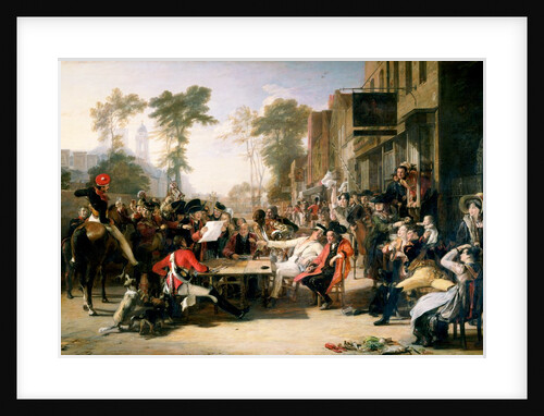 Chelsea Pensioners Reading The Waterloo Dispatch by David Wilkie