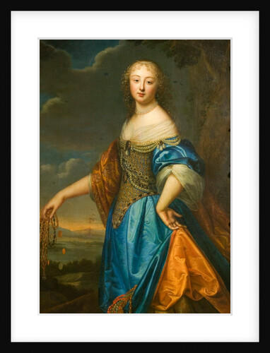 A Lady said to be Jeanne de Marigny by Charles Beaubrun