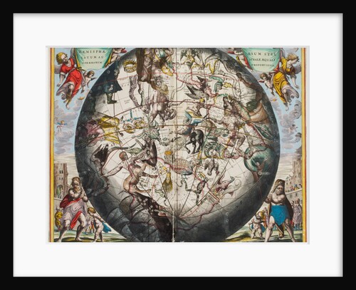 Haemisphae Latumau Sphaerarum, Rium Stel Strale Aequali Proportione by Andreæ Cellarius