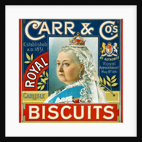Tin of Royal Biscuits by Carr & Co.