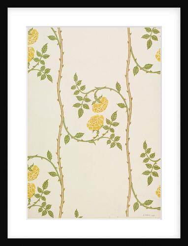 The Rosamund Decoration wallpaper by Walter Crane