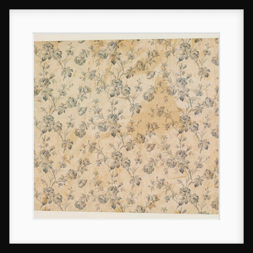 Floral wallpaper by Anonymous