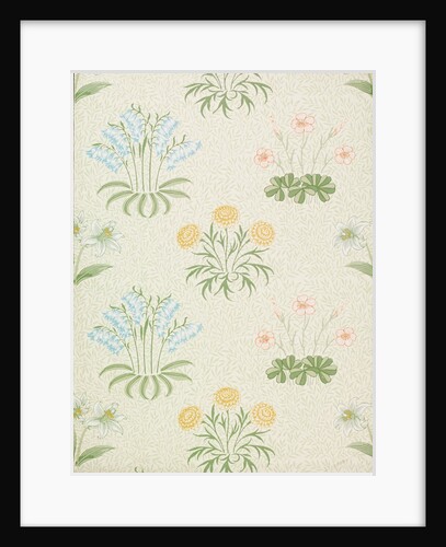 Lily wallpaper by William Morris