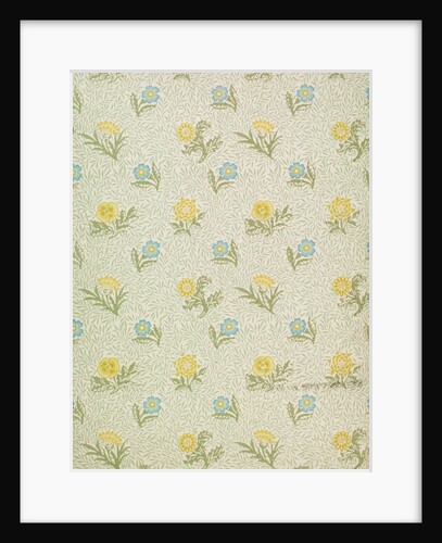 Powdered wallpaper by William Morris