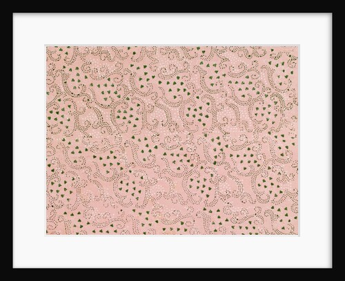 Pattern from a collection of 214 specimens of ornamental paper used for books and other decorative purposes by Unknown