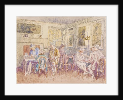 Tea-shop in the High Street, Colchester by Walter Bayes