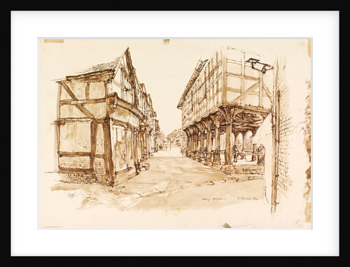 Old Market House by Raymond Teague Cowern
