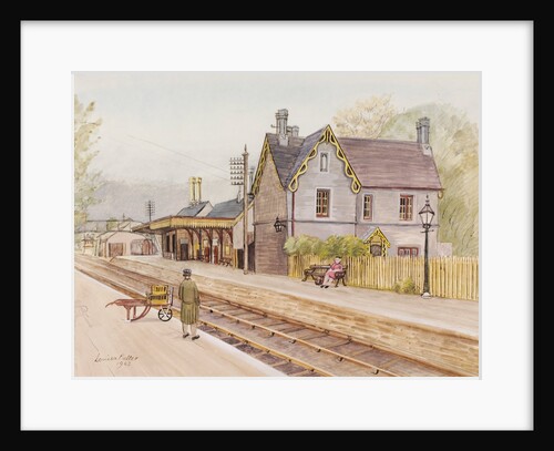 L.M.S. Station, Stonehouse by Louisa Puller