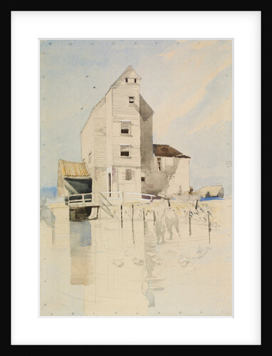 Dutch Mill at Littlebourne by Aubrey W. Waterfield
