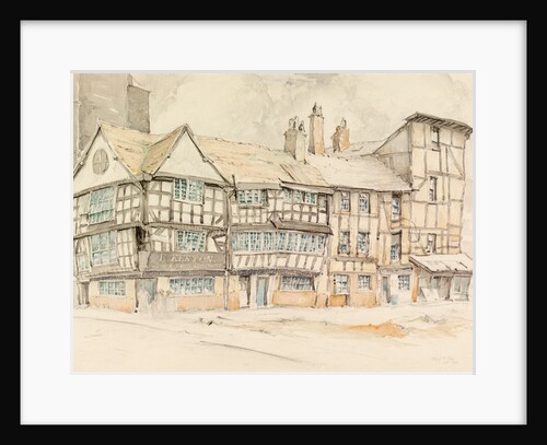 The Old Shambles, Manchester, Lancashire by Albert Pile
