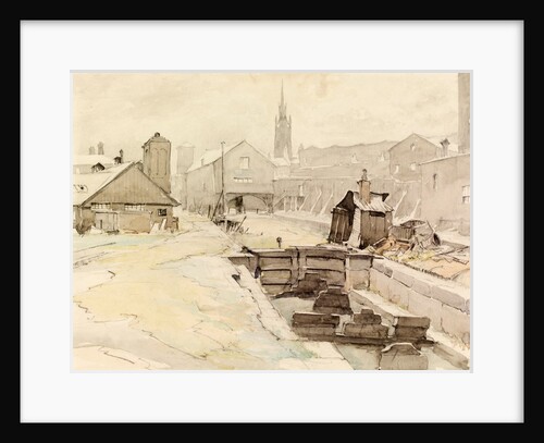 Manchester Ship Canal, Quay Street, Manchester by Albert Pile