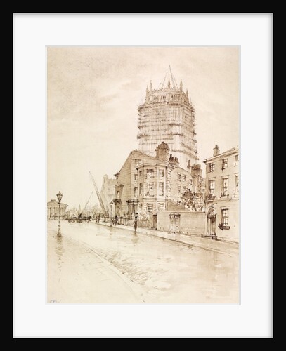 Liverpool Cathedral from Upper Duke Street by E. B. Musman