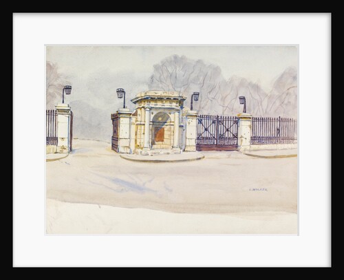 Entrance to Foundling Hospital by Leonard Walker