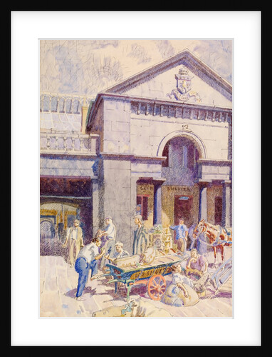 Covent Garden Market, London by Walter Bayes