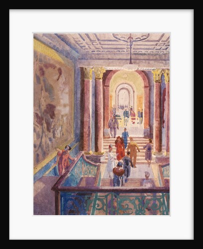 Staircase, Burlington House by Walter Bayes