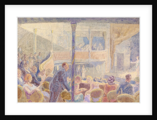 Interior of the Criterion Theatre by Walter Bayes