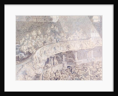 Interior of the London Hippodrome, The Royal Circle from the Stage Box by Walter Bayes