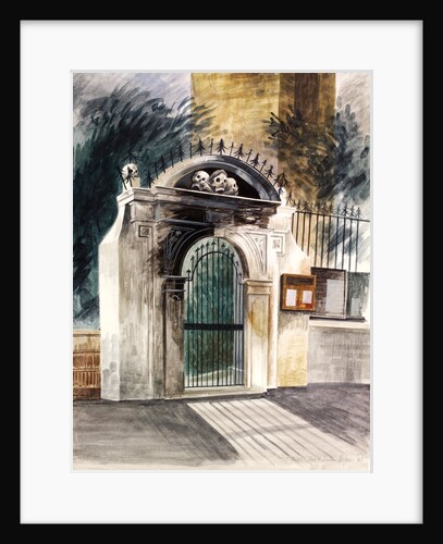 Gateway to St. Olave's Hart Street, E.C.2. by Barbara Jones
