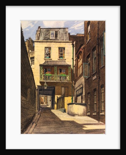 The Watch House, Strand Lane, WC2 by Edward Walker