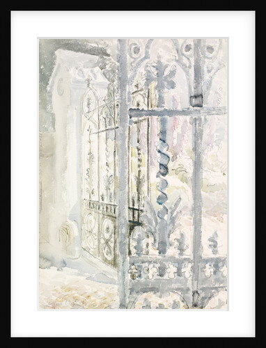 Gates at the Hermitage, Lansdown, Bath by Clifford Ellis