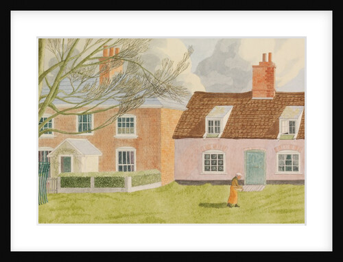 A House and Cottage near the Quay at Orford by Jack L. Airy