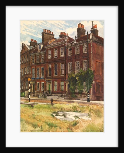 Nos 10, 11 & 12 Richmond Green, Surrey by Edward Walker