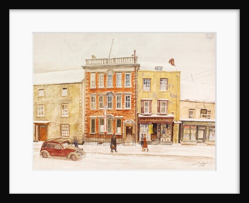 Rural District Council Office and Shops, High Street, Malmesbury by Puller