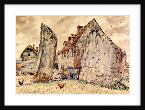 Adam and Eve, Monoliths, Avebury by Vincent Henry Lines