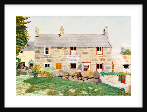 Swan Cottages, Ro-Wen, Conway Valley by Kenneth Rowntree