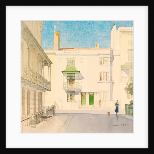 Regency Brighton, Houses in Russell Square by Charles Knight