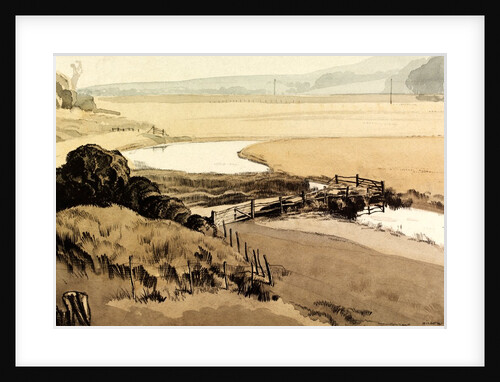 The Cuckmere at Litlington by Hilder