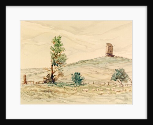 Brangwyn's Mill, Winchelsea, Sussex by Adrian Hill