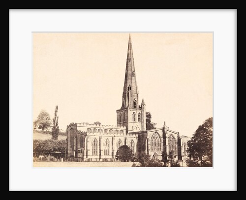 Ashbourne Church by Francis Frith & Co.