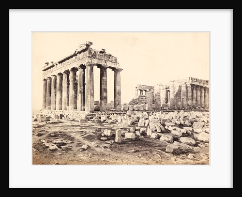 Athens, Parthenon by Francis Frith & Co.